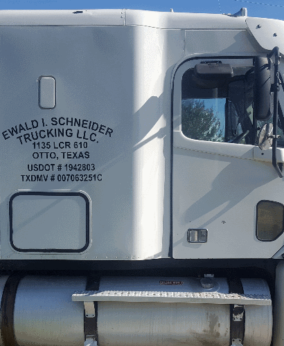 Ewald I Schneider trucking